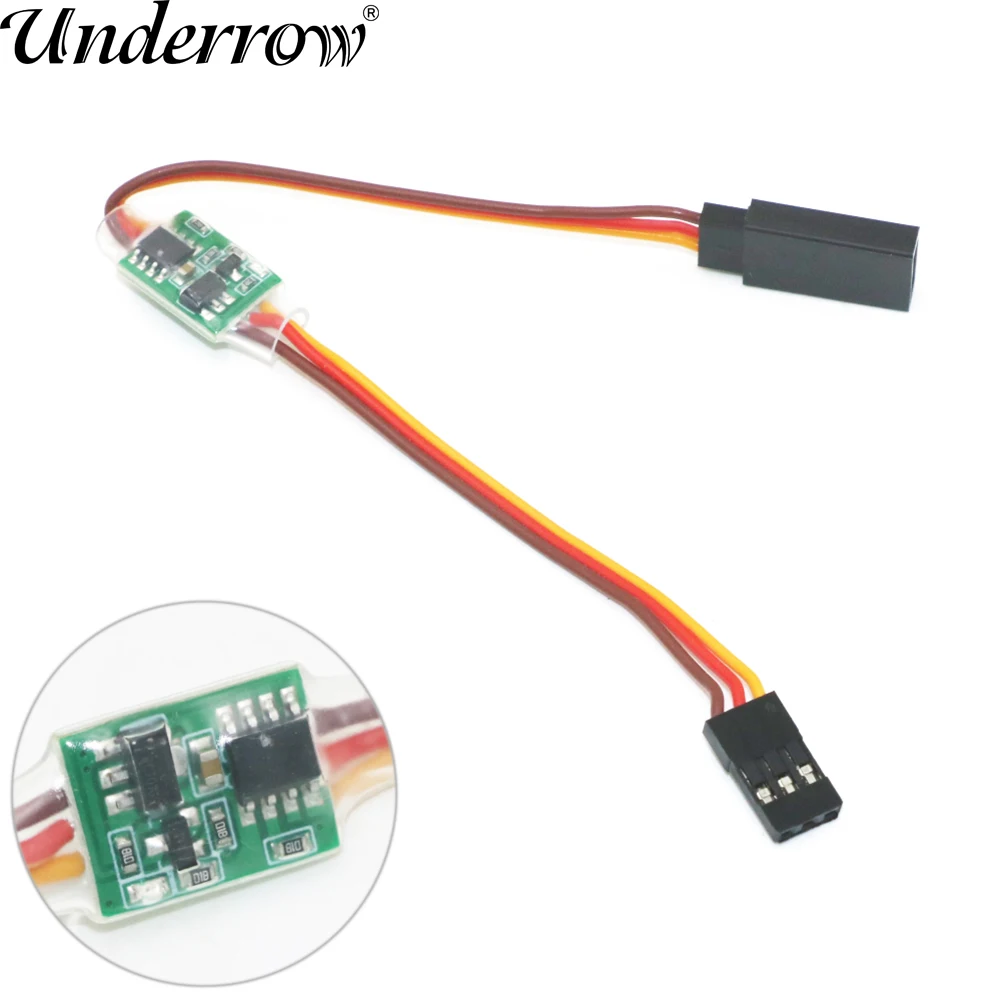 Universal 4 ~ 6V / 3.6V ~ 24V Servo Inverter Signal for Rc Servo for JR Futaba Plane V-tail