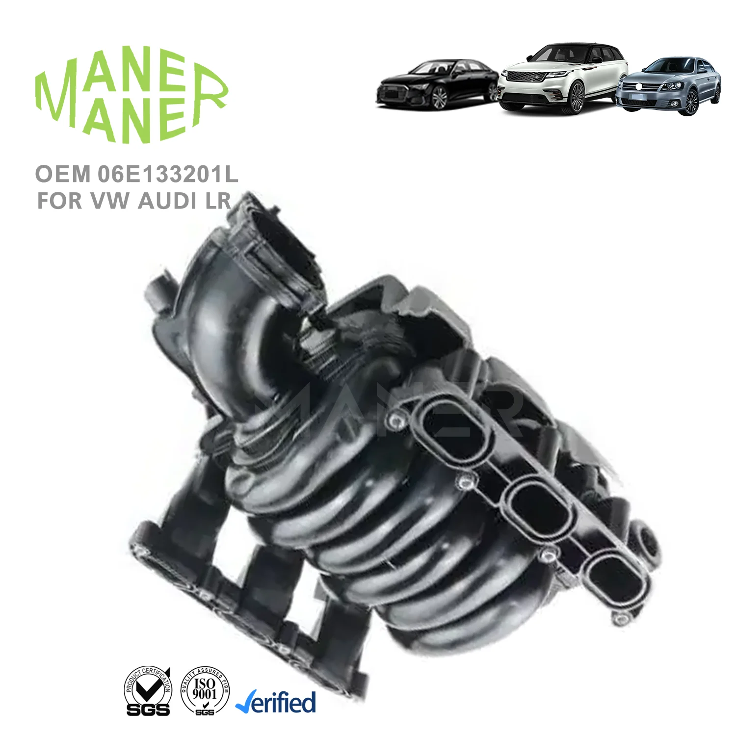 MANRE 06E133201L 06E133201Q 06E133201H Auto Engine Systems manufacture well made Intake Manifold for  A6 S6 Avant quattrocustom