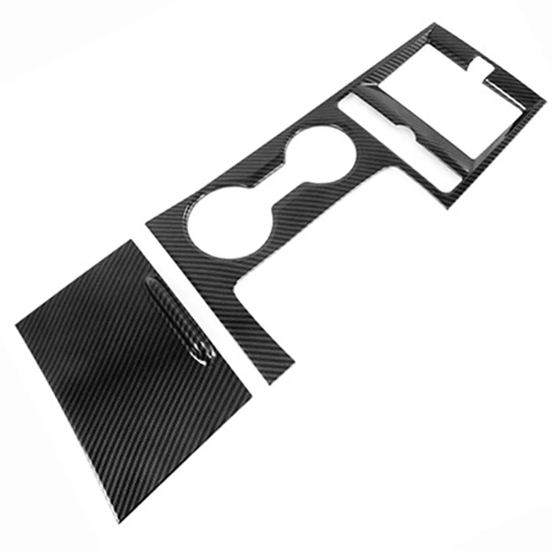 

Water Cup Stick Car Console Gear Shift Box Panel Frame Cover Trim For Kia K5 2020-