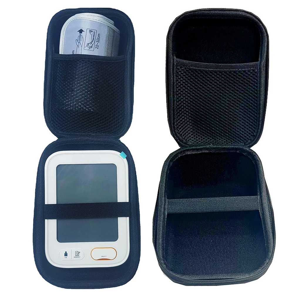 حقيبة حمل ذات غلاف صلب مضادة للخدش حقيبة سفر للتخزين حقيبة واقية لمراقبة ضغط الدم Omron Yuwell