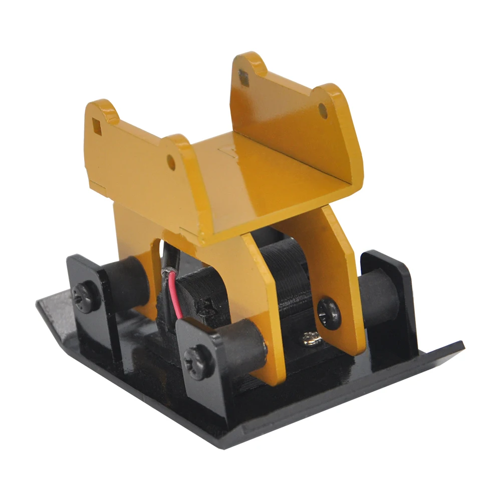 HUINA RC Electric Vibrating Rammer Bucket For 1550 / 1580/ 1592/ 1593/ 1594 Excavator Road Rammed Vibration Leveling Rammer Part