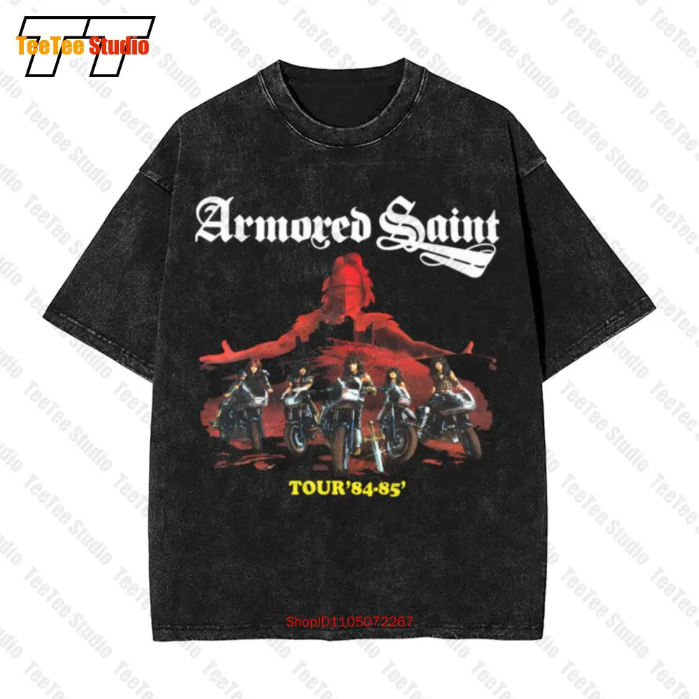 

New D T G Vintage Oversized T-Shirt Armored Saint March Of The 2KU5
