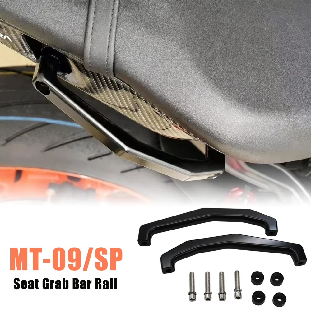 For MT-09/SP 2021 2022 2023 2024 Motorcycle Accessories Rear Seat Handle Hand Grab Rail Seat Grab Bar Rail