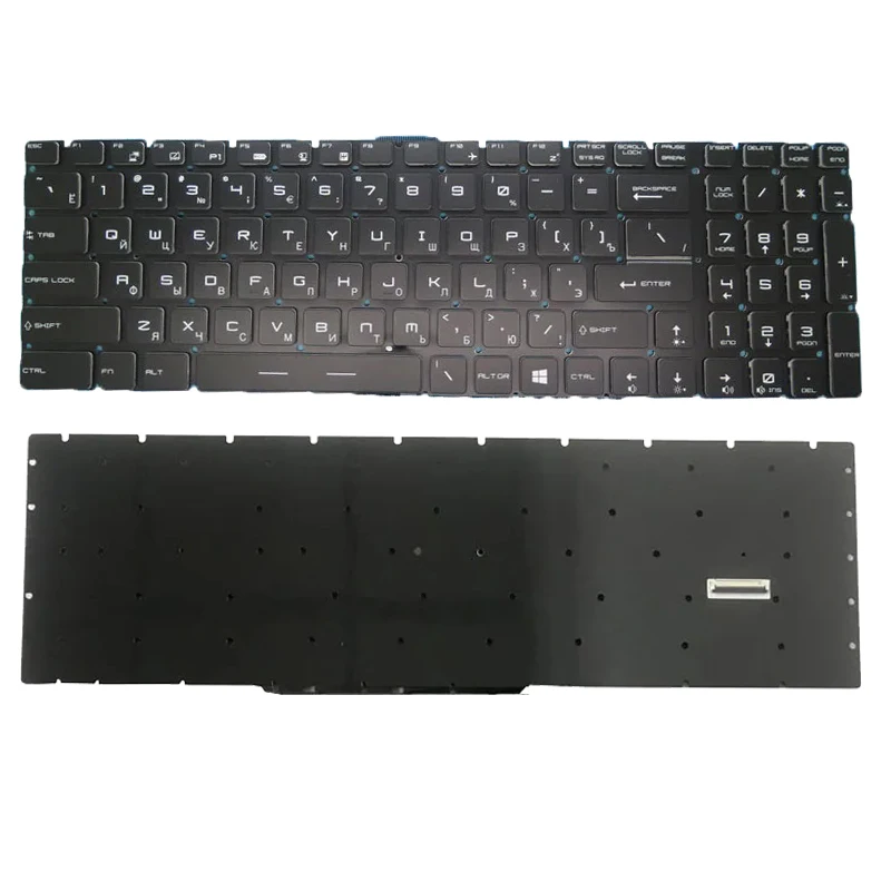 GT63 Per Key RGB Backlit Keyboard For MSI GT63 TITAN 8RG 8RF 8SG 8SF 9SG 9SF 10SG 10SF Russian