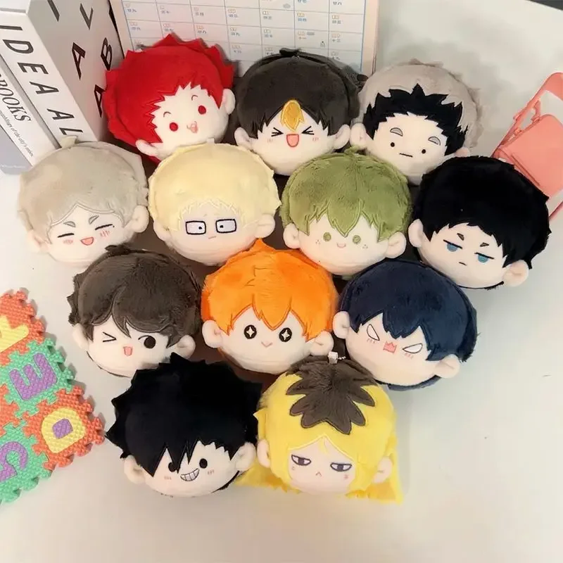 

Аниме Haikyuu Kei Tsukishima Hinata Shoyo, милые плюшевые куклы Данго, плюшевые игрушки, мультяшный брелок для косплея, кулон 8 см
