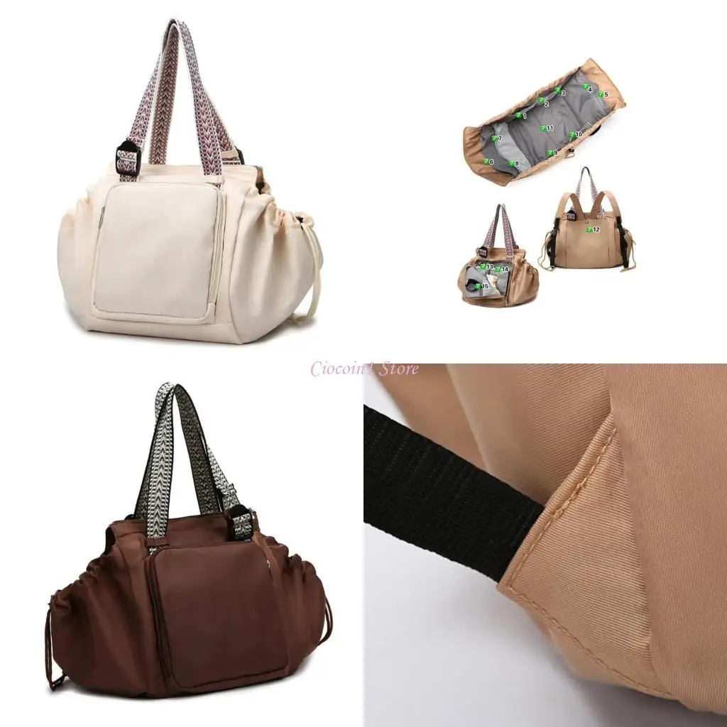 

Y1UB сумки на плечо с несколькими отделениями, сумка для подгузников, легкий рюкзак, сумка для мамы, большая вместительная сумка