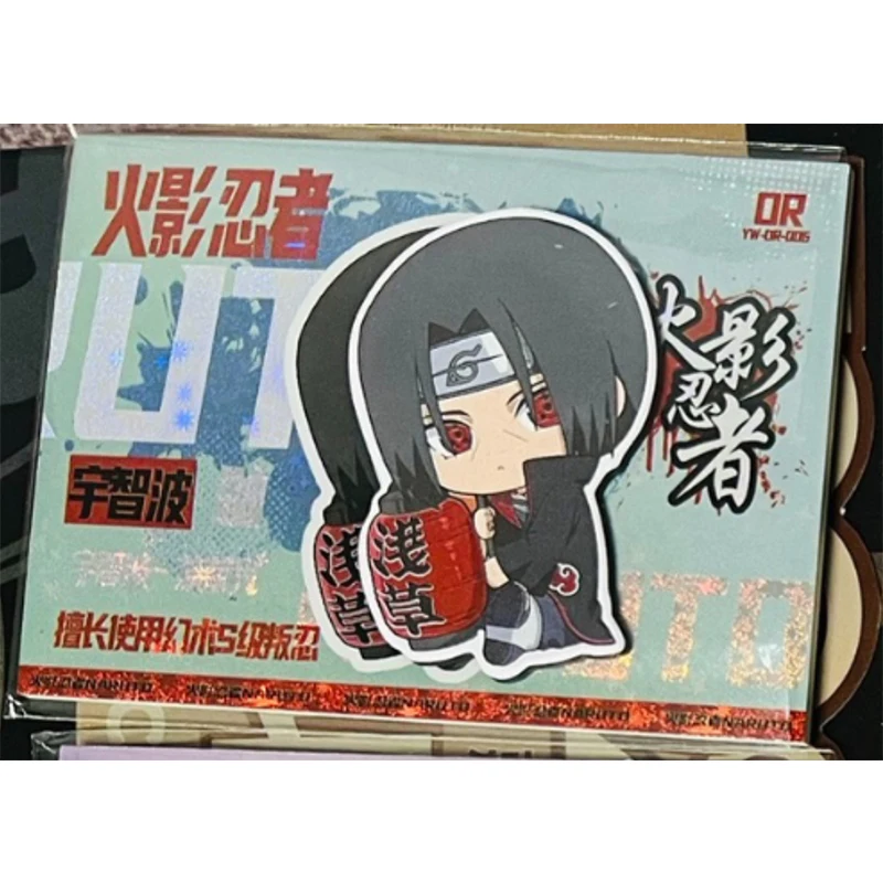 New Ying 2 Naruto Anime Characters Haruno Sakura Uchiha Itachi Uzumaki Naruto Collection Cards Christmas Birthday Gifts Toys