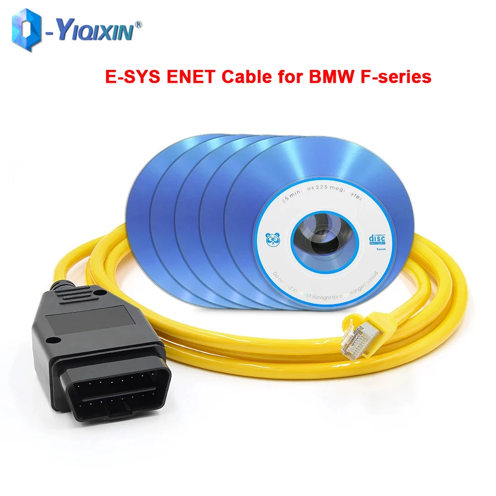 

Кабель E-SYS ENET для BMW F-серии, инструмент для кодирования ICOM, OBDII сканер, интерфейс ENET Ethernet-OBD, диагностический кабель для автомобиля