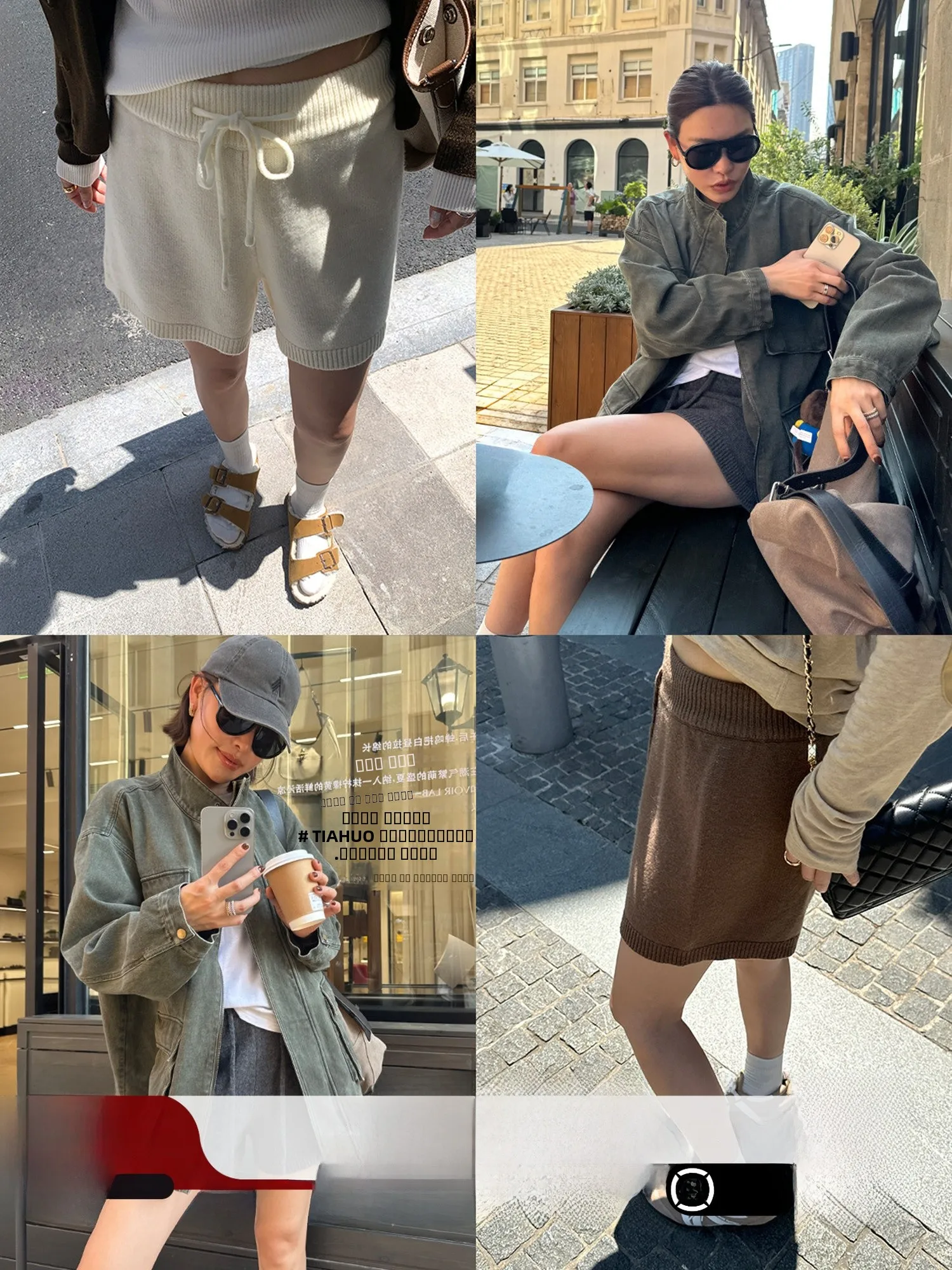 

Women's Woolen Knitted Straight Leg orts Loose Comfortable Casual Pants Autumn Faion Korean Sle Leisure Loose Feeling