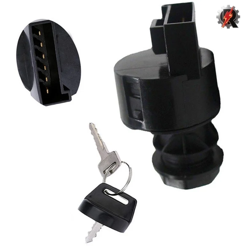 

2PCHigh-quality product Polaris 6-pin ignition switch compatible with Polaris Sportsman 500HO2002 2013ignition key switch forATV