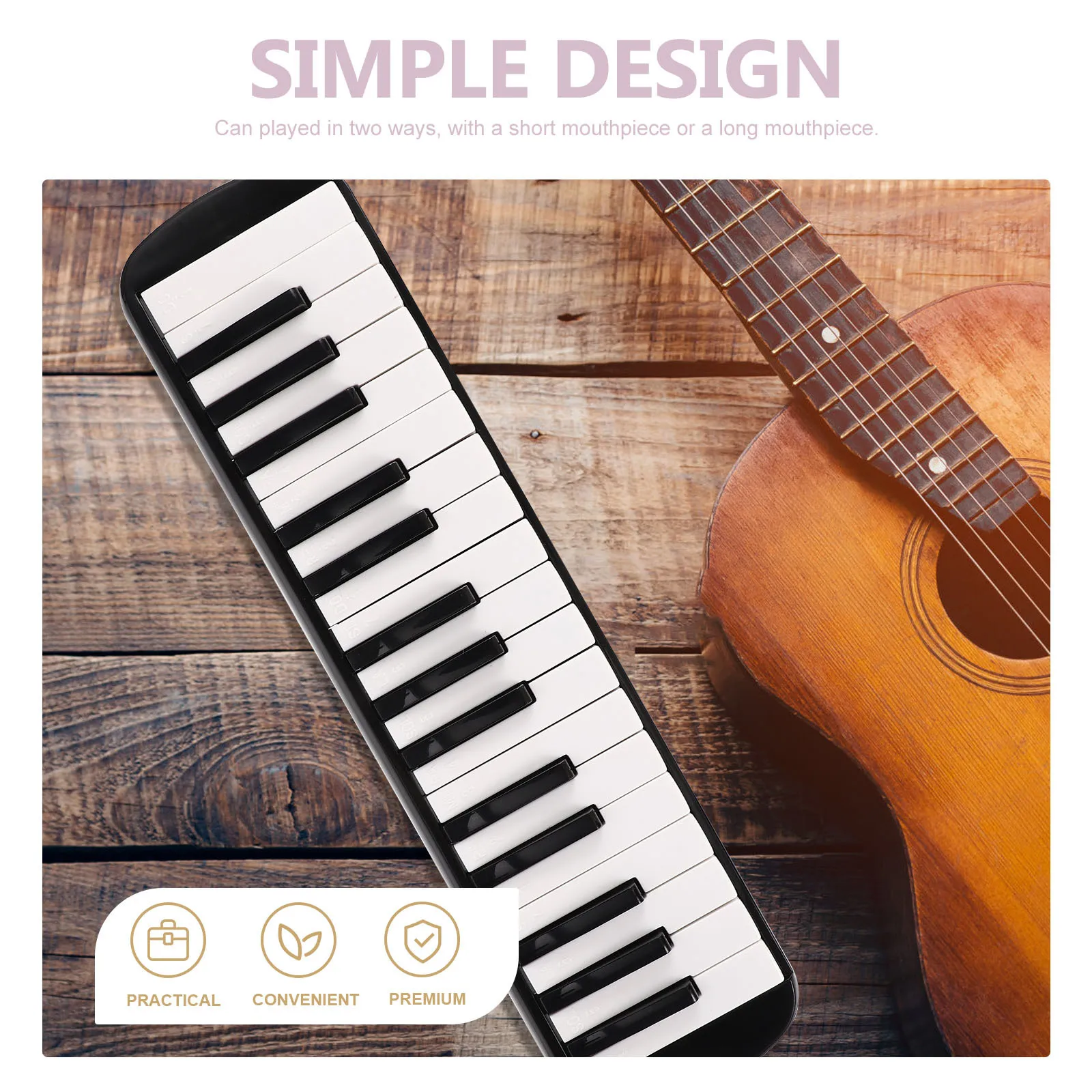 

32 Keys Melodica Instrument Professional Portable Keyboard For Adults Beginners 32-Key Musical Air Piano