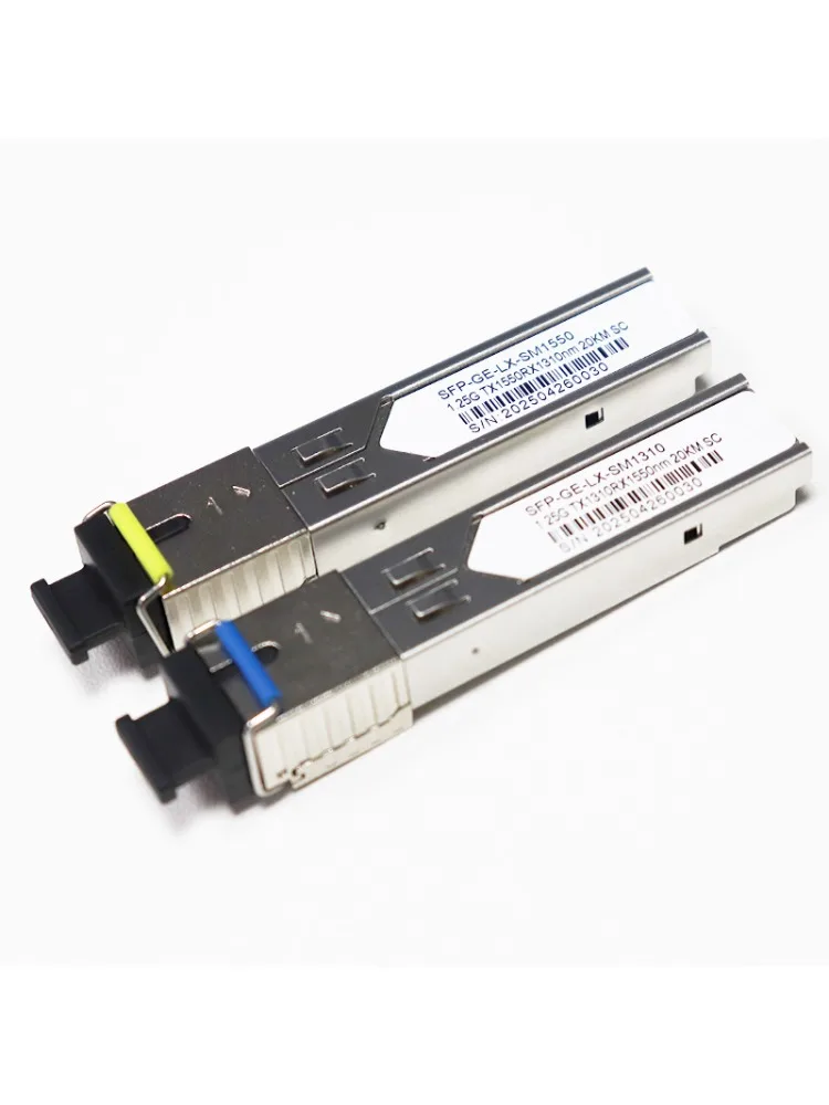 Nowy transceiver SFP SC, moduł SFP 1.25G 1310nm/1550nm 20km światłowodowy przełącznik, kompatybilny moduł z przełącznikiem, moduł optyczny. — zdjęcie produktu 7
