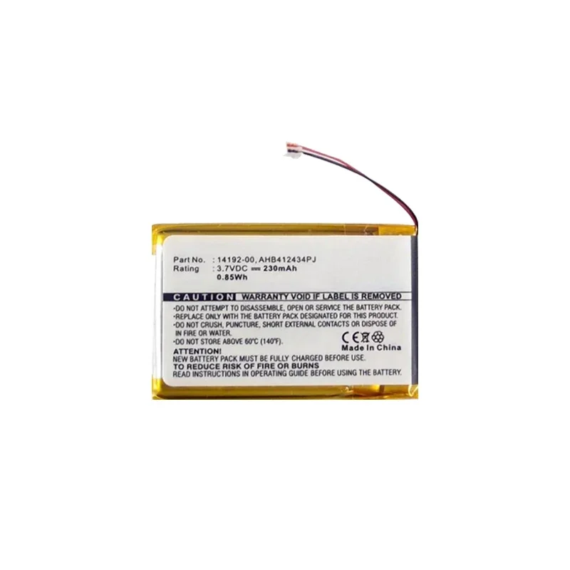 230mAh Replacement Battery 14192-00 for Jabra Pro 9400 9450 9460 9465 9470