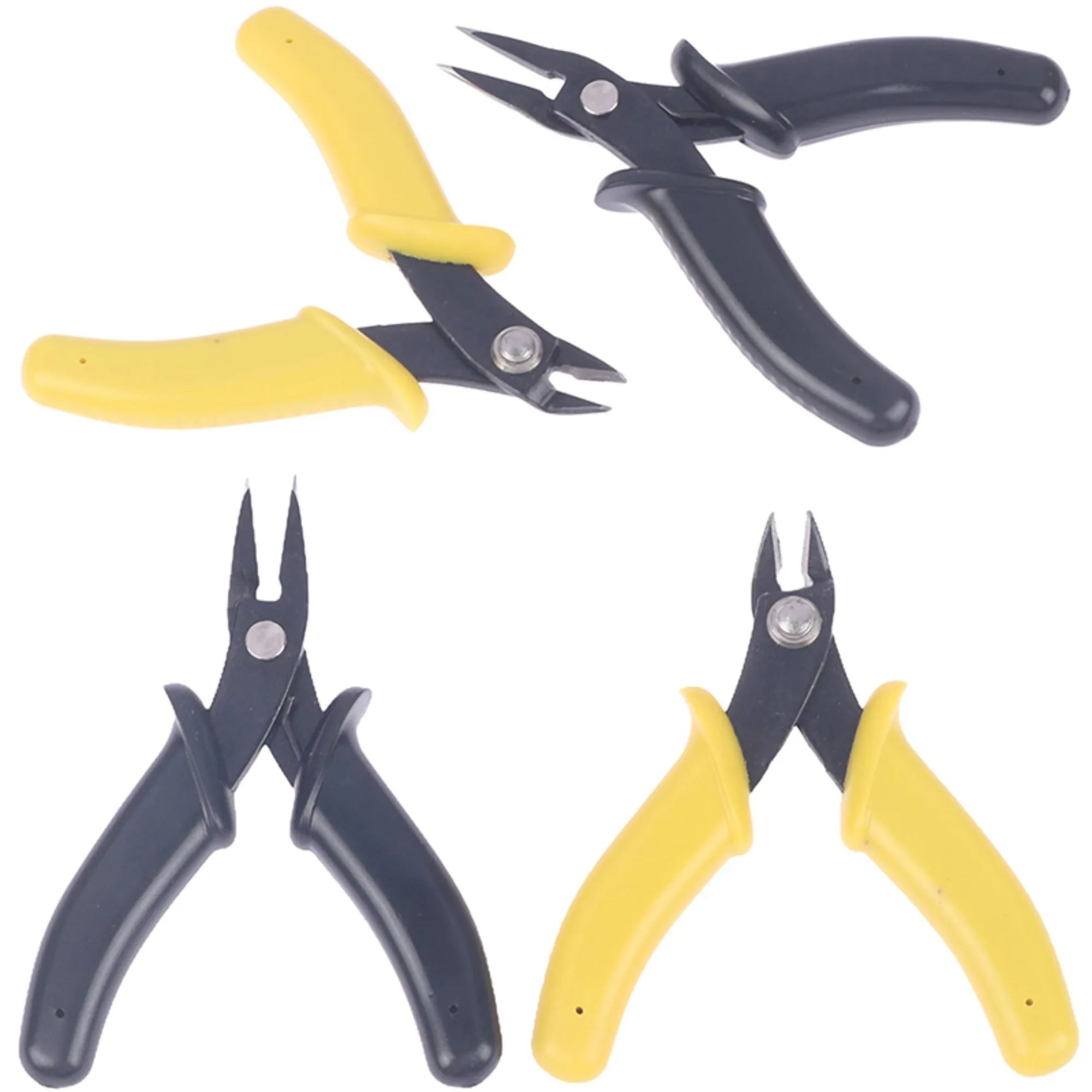 

3.5-inch Mini Pliers High Carbon Steel Diagonal/pointed Mouth Pliers Model Tool For Assembling Clipper Needle Nose Pliers
