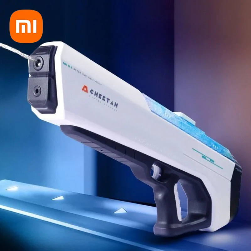 Xiaomi absorve automaticamente água de alta pressão elétrica pistola água brinquedo para crianças verão ao ar livre piscina luta brinquedo crianças watergun