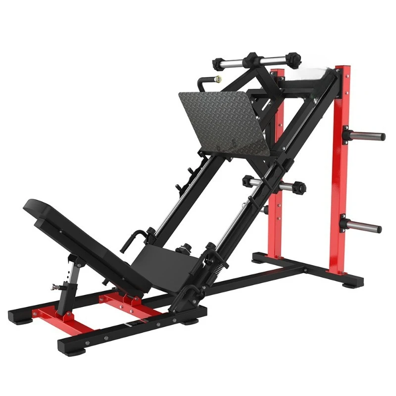 Commercial gym 45 ° inverted pedal machine Recumbent leg bending multi-function