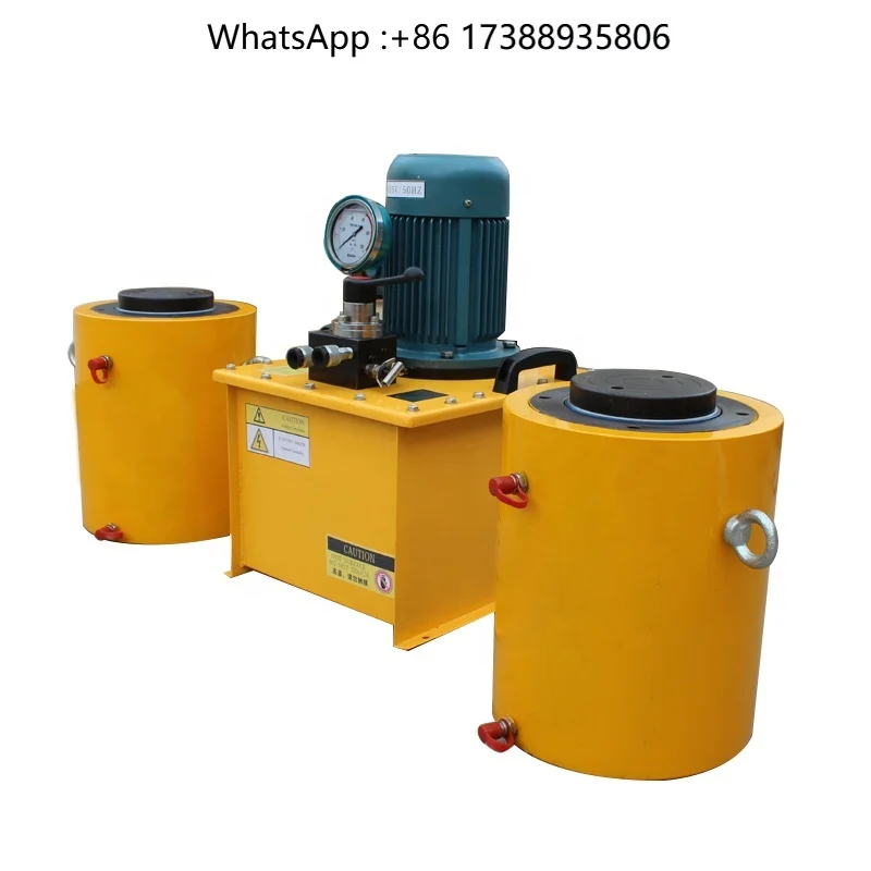 Hydraulic Cylinders 200 Ton Double Acting Stainless Steel Electric Hydraulic Cylinders