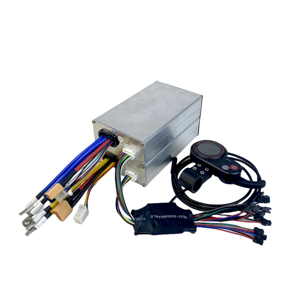 

YunLi 18 патронов 72 В 60 А контроллер дисплей ускоритель для двойного двигателя 60 В 8000 Вт 1000 Вт электрический скутер