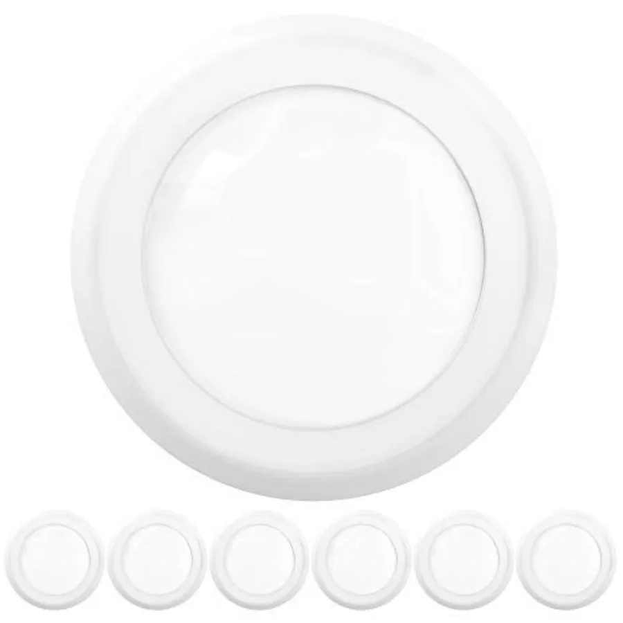 

Светильники Sunco LED Disc Lights, 6 шт., потолочные, 6 дюймов, встраиваемые, 1050 лм, 15 Вт, эквивалент 75 Вт, диммируемые