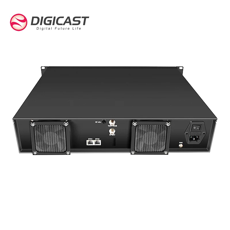 Digicast analog modulator 32 in 1 RF PAL NTSC Analog Converter IP to Analog Modulator