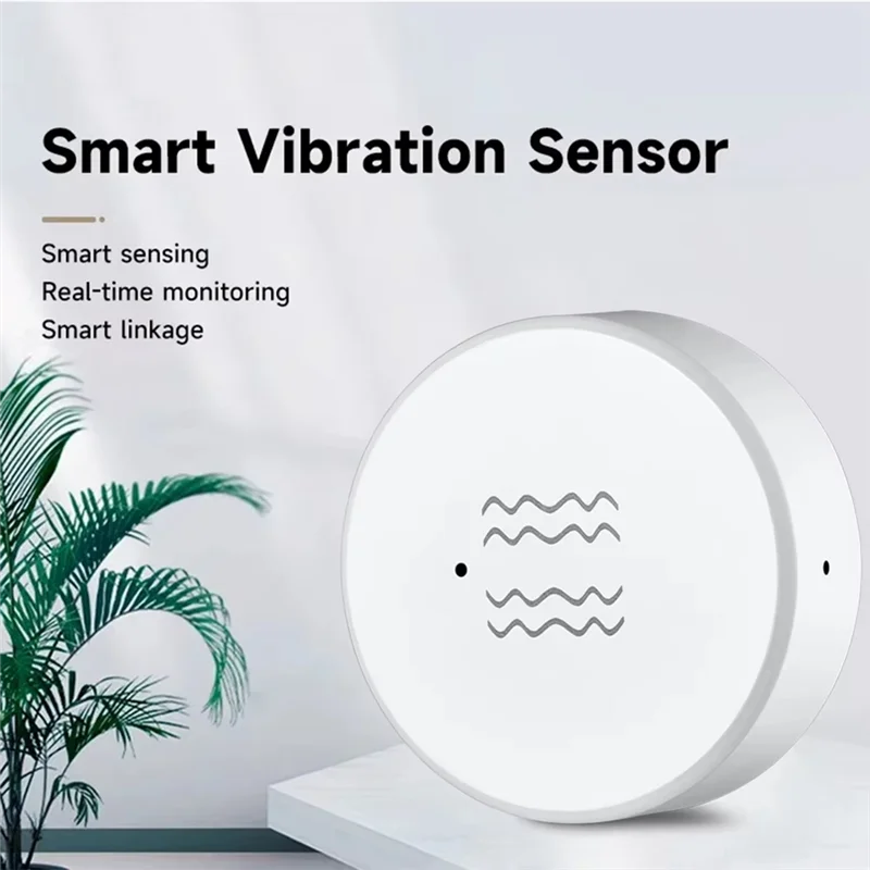 

A33T-4PCS Tuya Zigbee Smart Vibration Sensor Real Time Monitoring Door Window Detection Alarm Smart Home Security System