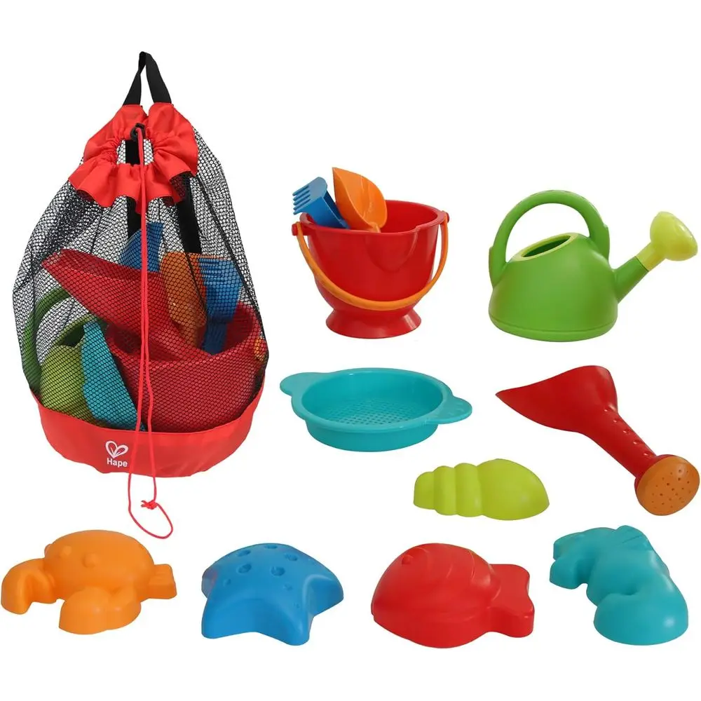 

Beach Sand Toy Set with Mesh Bag, Essential Play Pack