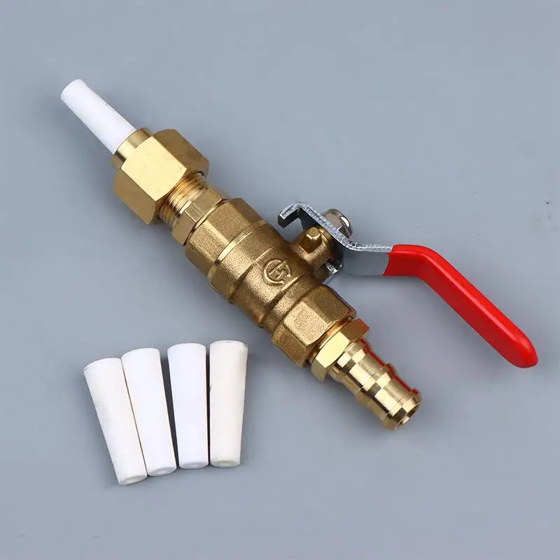 1 Set Valve Sandblasting Sand Spraying Air Tip Blaster Nozzle For 5 Gallon Tanks Accessories