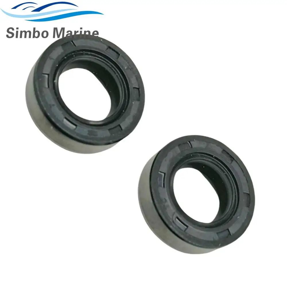 2pcs Oil Seal For Yamaha 93101-10M14 Outboard Parts 2 Stroke 4HP 5HP for Parsun F4-03000027 fits Hidea Powertec 10.8x21x7mm image 4