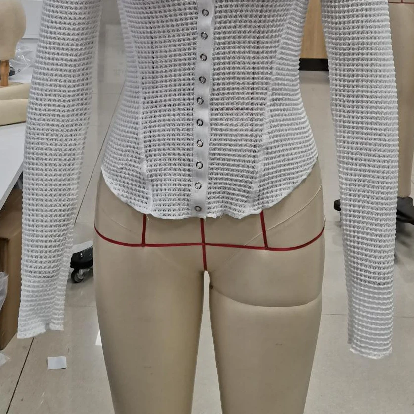 

Women's Button Down Ribbed Cardigan Sweater Long Sleeve White Lightweight Knit Cardigans For Women Solid Color Crew Neck Sweater