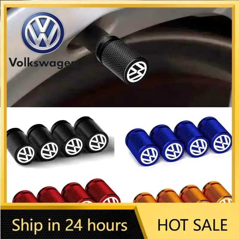 

Новые колпачки на ниппели для шин (4 шт.) для Volkswagen Rline GTI Golf Jetta Tiguan Scirocco Sagita, модель 2026 года
