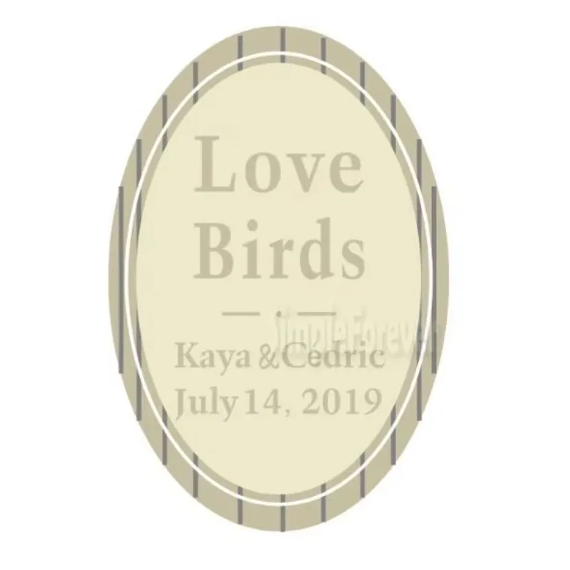 250pcs/lot =125sets/lot Wedding Favor Love Birds Salt and Pepper Shaker with Personalize Tag