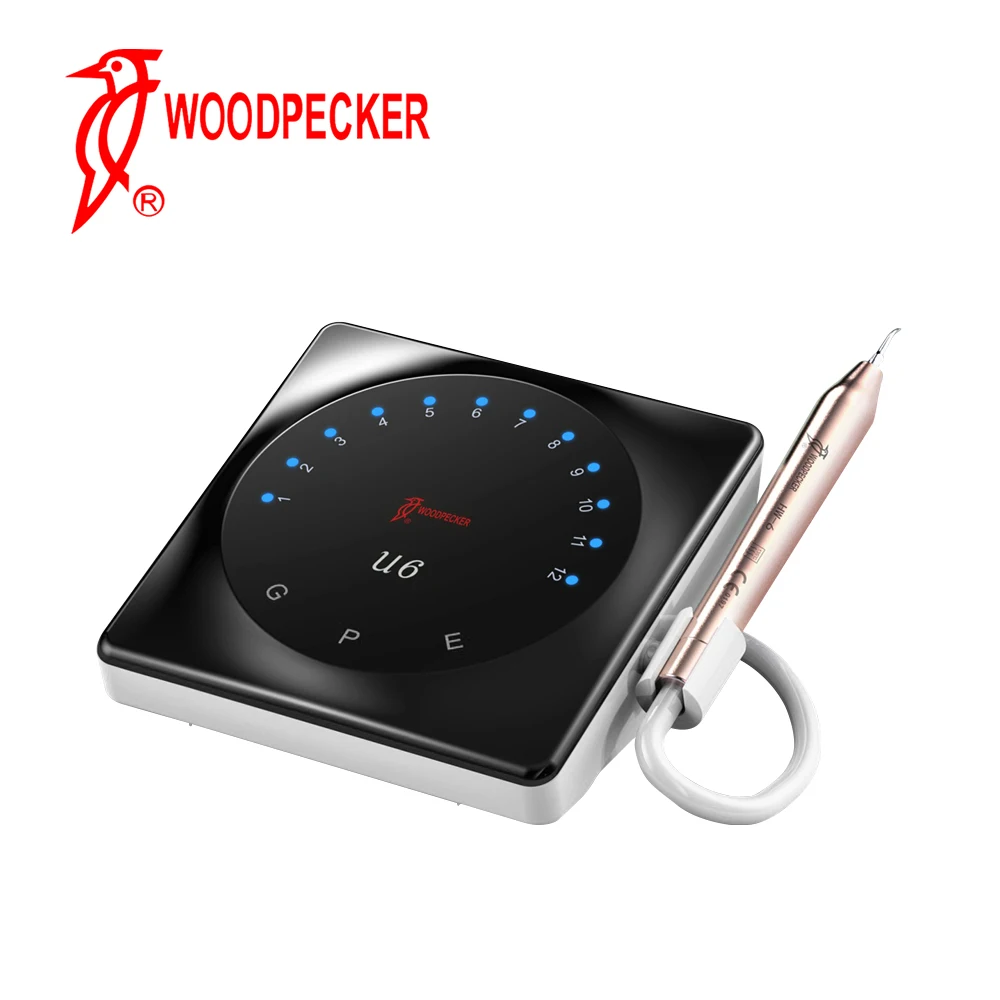 

WOODPECKER U6 Ultrasonic Scaler Comfortable Scaling Smart Touch System High Quality Handpiece Powerful Function Dental Equipment