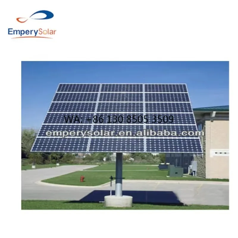 

Concrete Foundation Sun Tracking Panel Bracket System Stand 12v 15w 15 Years Solar Mounting for Solar 1.4KN/M2 AS/NZS 1170