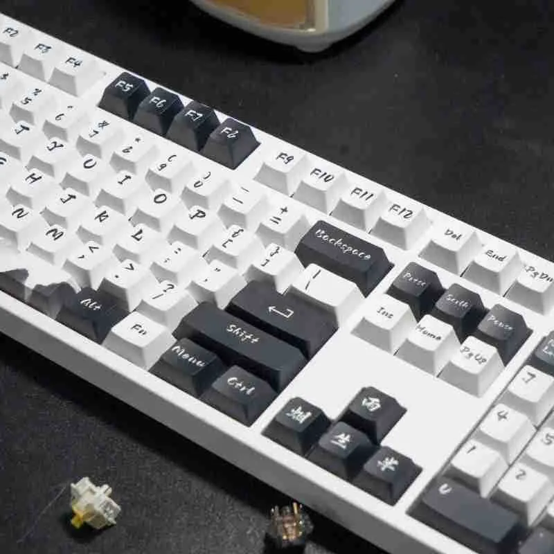 Half-life misty rain, personalized keycaps, sublimation keycaps, selected PBT original height 139 keys