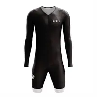 GCBIG-traje de triatlón aero para hombre, mono de carretera, mono MTB, conjuntos de bicicleta de una pieza, almohadilla gruesa, alta calidad