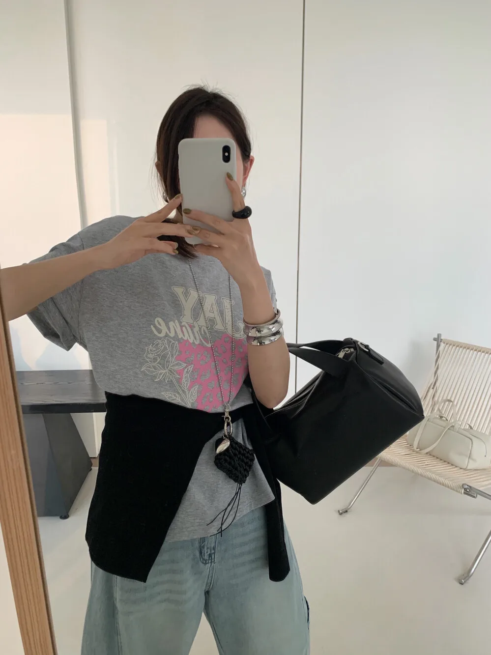 

Женская повседневная свободная футболка Lilian с коротким рукавом, принтом, влагоотводящая, с круглым вырезом, стандартного кроя, весенняя, с узором в виде сердечек