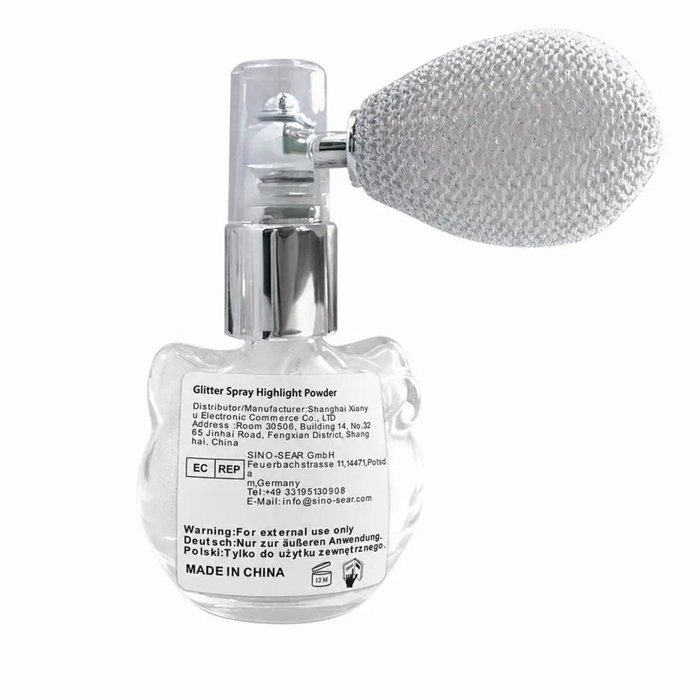 Glänzendes Glitzer-Körperpuder Highlighter Diamant Hochglanz-Glitzer Körperbronzer Highlighter-Puder Gesichtskontur Funkelndes Make-up – Detail 27