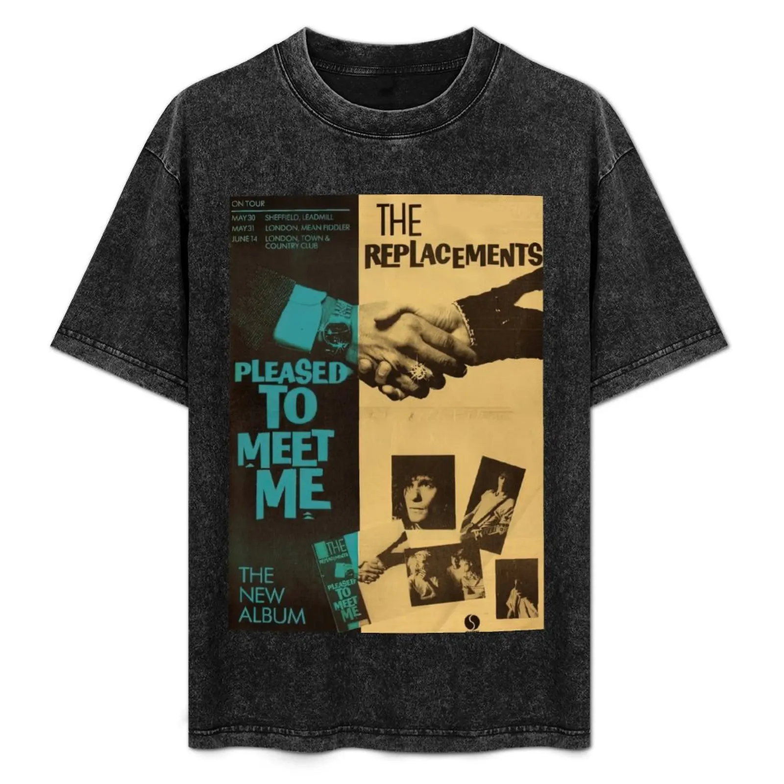 

The Replacements Poster T-Shirt Everyday Wear Basic Short Sleeve Top