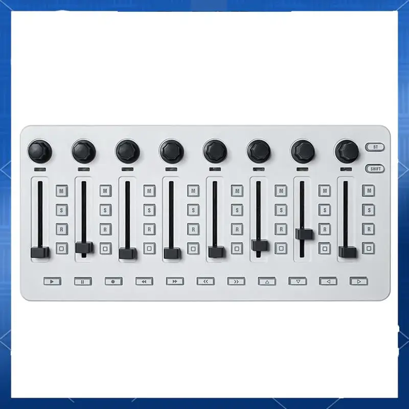 

ABJV M-VAVE SMC-MIXER MIDI-контроллер, 780 мАч, перезаряжаемая беспроводная связь, совместимая со всеми цифровыми аудиоработниками, простая установка