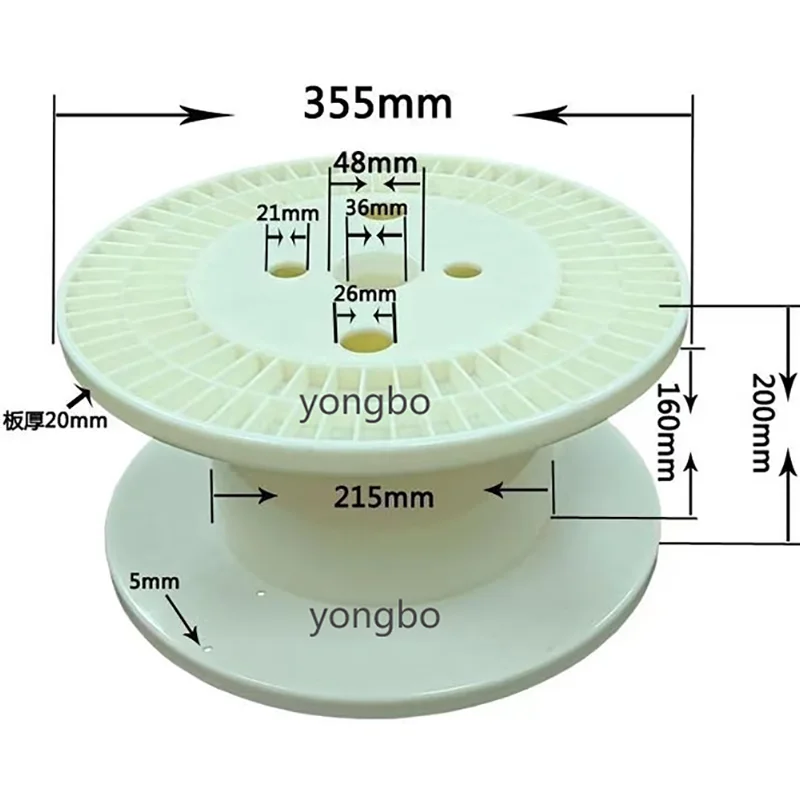 355 ABS&PS Spool / Reel /Bobbin for Welding Copper wire and iron wire