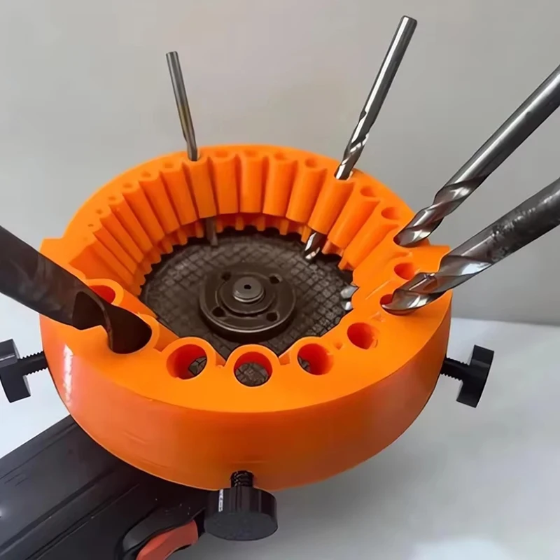 

Multipurpose Drill Bit Sharpener ABS Polishing Grinding Tool Engraving Auxiliary Machine for Powered Parts