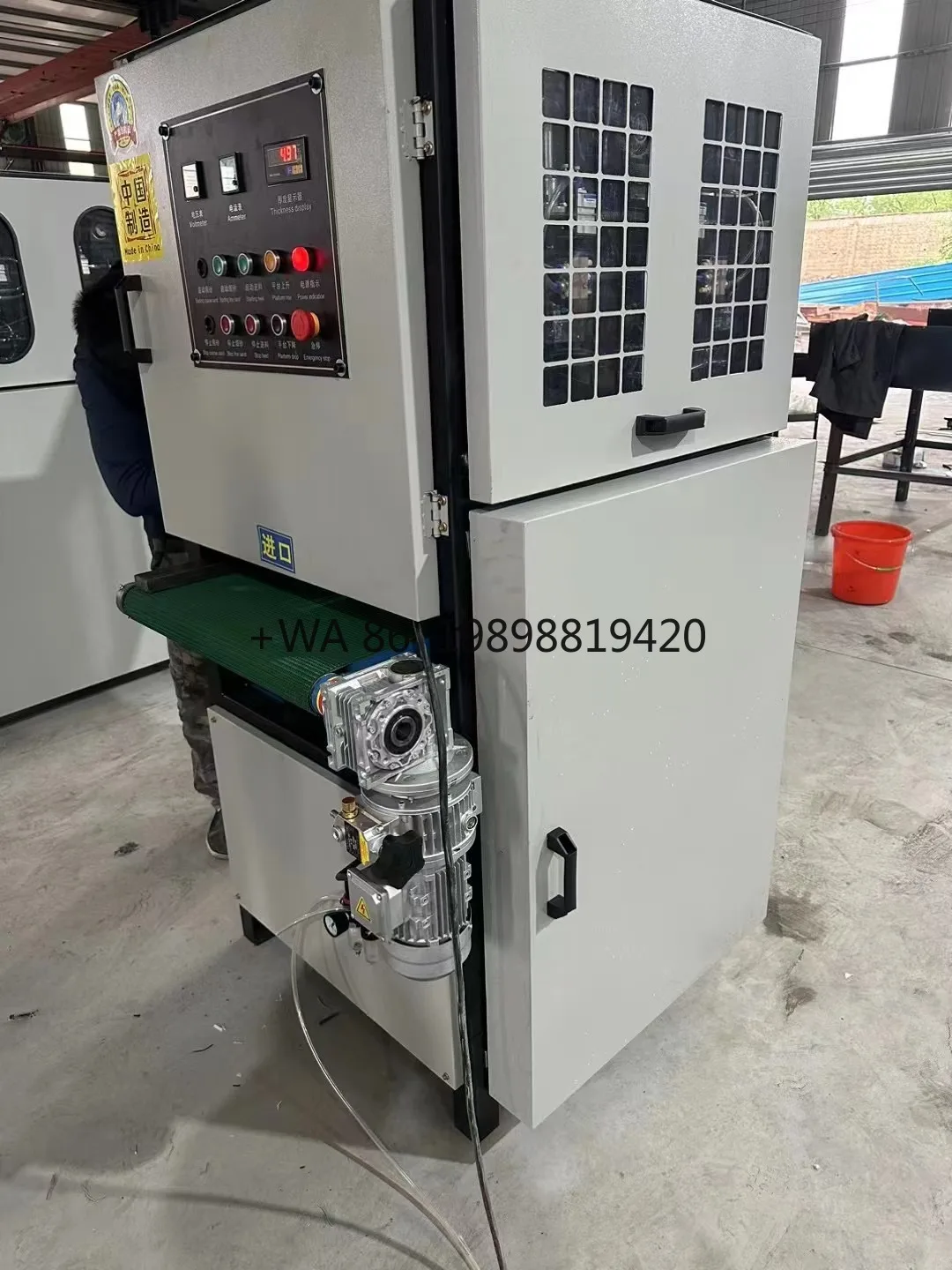 Planing Polishing Multi Function Woodworking Machinery Wood Rod Wooding Sanding Machine Electric Multiple Flat Grinding