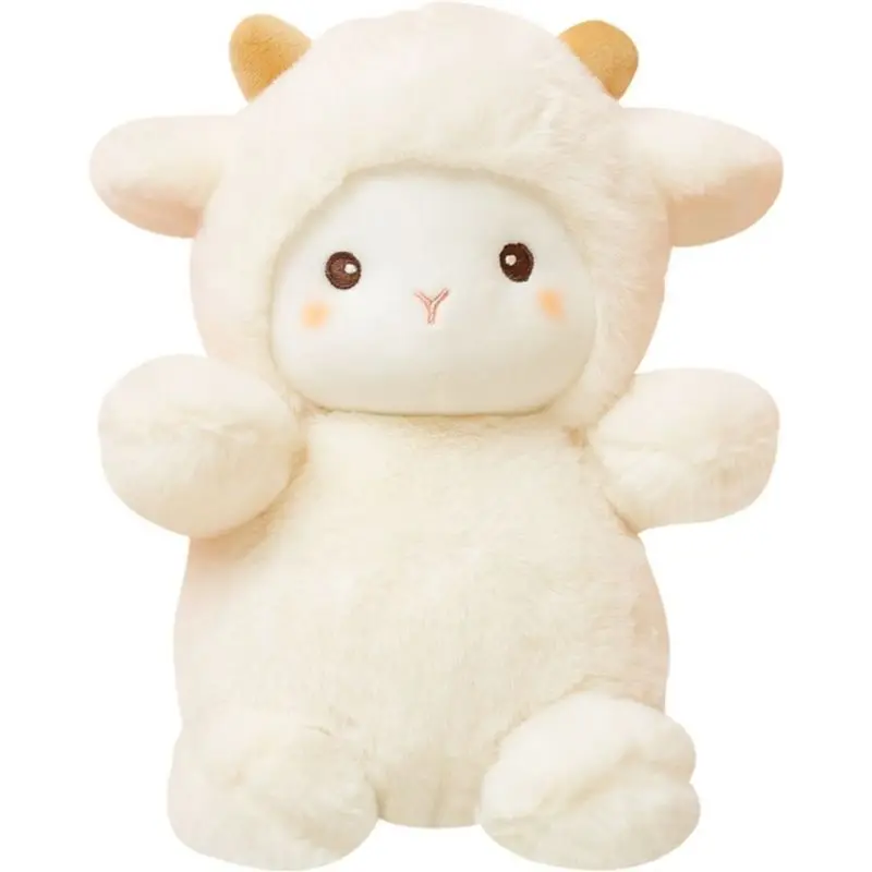 

Cartoon Lamb Plush Poke Doll - Kids Soothing Hug Sleep Toy Sweet Birthday Gift for Girlfriend Soft Stuffed Animal Decor