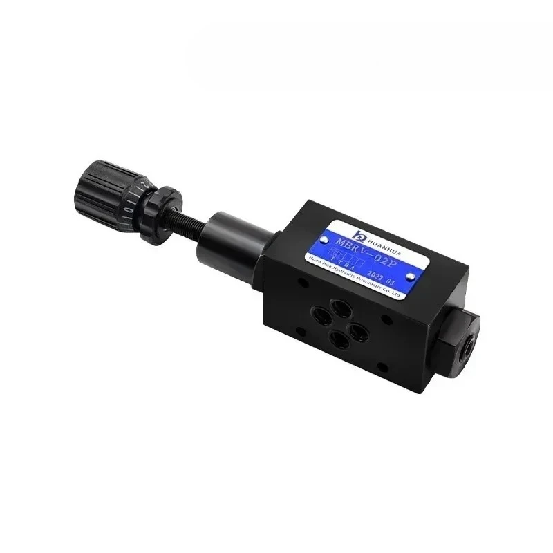 MBRV series stacked pressure reducing val ve hydraulic regulating valve MBRV-02P/03P/A/B hydraulic control check valve
