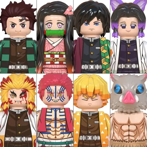 2025 हॉट टॉयज़ WM6116 WM6138 डेमन स्लेयर ब्लेड बिल्डिंग ब्लॉक्स मिनी एक्शन फिगर एक्सेसरीज़ हैलोवीन क्रिसमस गिफ्ट्स बच्चों के लिए 6 best sales लेगो मंगा - №4