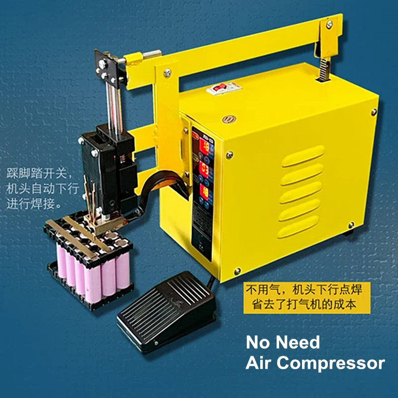 리튬 배터리 스폿 용접기, 고출력 정밀 스폿 용접기, 18650 32650 옵션, 3KW, 5KW, JSD-ED, 110V, 220V