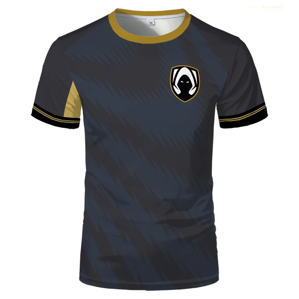 2024 New Esports Team HERETICS Cosplay T-shirt VALORANT VCT 3D Printed Uniform Tee Breathable Quick-Drying Champions Jersey Tops