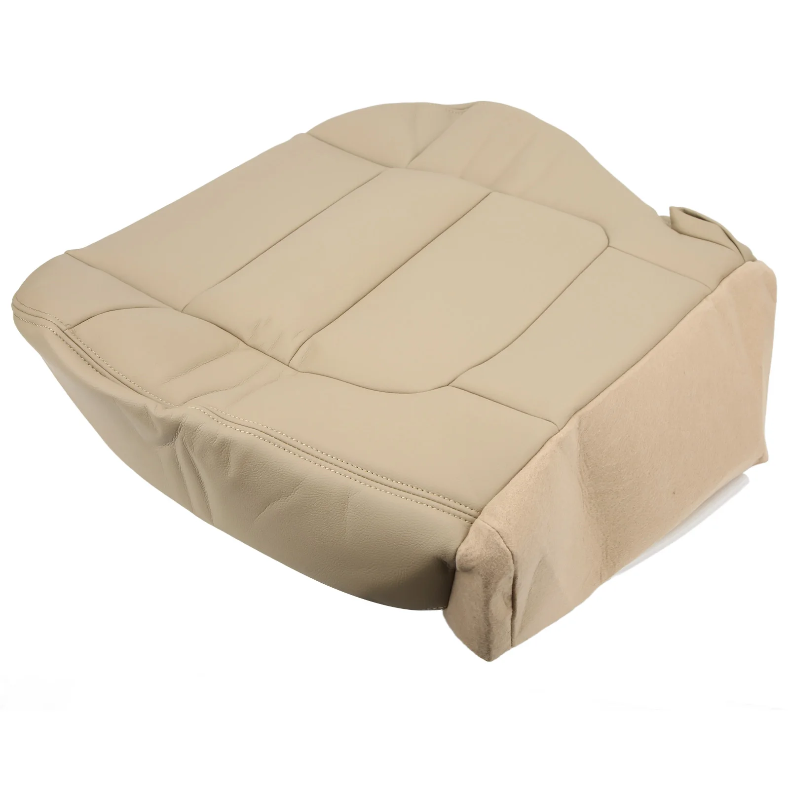 

PU Leather Waterproof Driver Bottom Seat Cover Protector Replacement for Ford 2001-2003 Beige