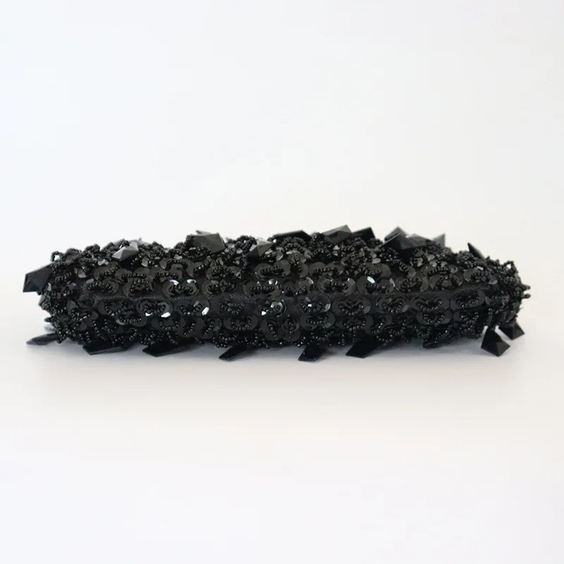 Ladies Embroidered Shiny Sequin Evening Bag Luxurious Handbag Sparkling Celebrity Bag Wedding Party Clutch Purses