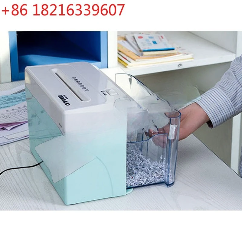 YAO Mini Electric Paper Shredder 2*10mm File Shredder Strip Office Home 2.1L Electric Shredding Paper Shredder Machine 110V-220v